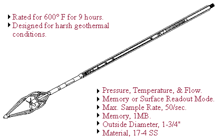 High Temperature Production Logging Tool